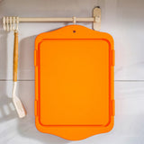 3 in 1 Cutting Board with Adjustable Height Ideal for Indoor and Outdoor Orange