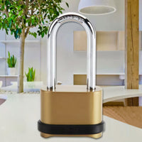 Combination Padlock Security Hidden Password Lock for Home Garage Garden