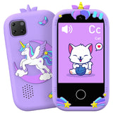 Smart Phone Toy with Dual Cameras & 32GB Card – Gift for Ages 6+ Purple