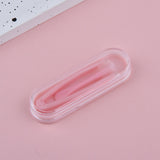6PCS Contact Lens Tweezers Stick Inserter Remover Tool Kit Tip Storage Case Box Set Pink