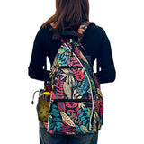 Pickleball Bag Pack Reversible Backpack Travel Sports Sling Bag Style 1