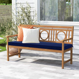 Patio Seat Cushion for Garden Bench Outdoor Cushion for Porch Swing Lounger Picnic Bench Navy