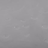 Reusable Unisex Raincoat Non-Disposable Raincoat Waterproof Hooded Poncho Grey