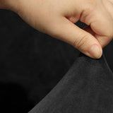 5-Seat Corner Sofa Cover Anti Slip Covers Recliner Corner Sofa Protector Black