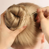 U Shaped Hair Clips Kit Hair Pin for Women Bobby Pins For Buns Gold