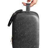 Travel Toiletry Bag Makeup Organizer with Handle Water Resistant Cosmetic Bag Black