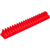 20-Tool Wrench Organizer Adjustable Wrench Holder Rack Set for Tool Box Tool Drawer Storage Red
