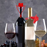 Western Cowboy Hat Silicone Wine Bottle Stopper Champagne Sealer Red