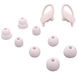 16Pcs Silicone Earbud Tips Compatible with Beats Powerbeats Pro Flex & X White