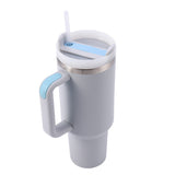 40oz Insulated Tumbler Stainless Steel Double Wall Water Bottle Travel Mug Grey