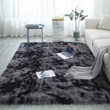 Cute Furry Pastel Rug Soft Fluffy Carpet for Living room Gray