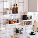 3 Tier Bathroom Shelves Over Toilet Wall Mounted Floating Shelves Toilet Paper Storage White