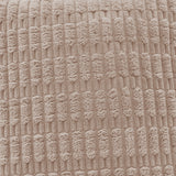 2Pcs Set Throw Pillow Covers Neutral Decorative Pillowcase for Couch Bed Sofa Light Brown