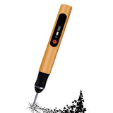 Electric Engraver Pen with 30 Bits & 3 Adjustable Speeds for Metal Wood Glass Gold
