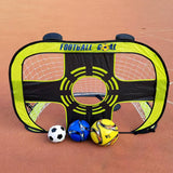 Pop Up Soccer Goal Net Portable Soccer Training Net Kit for Backyard Green