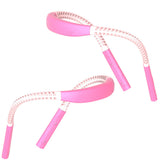 LED Book Light Adjustable Brightness Neck Reading Light Pink