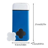 Smart Timer Lock Box for Phone Portable Smartphone Storage Box for Study Office Classroom Blue