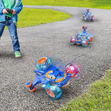 Remote Control 4WD RC Stunt Car 360-degree Rotating with Lights Christmas Gift Style 2