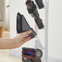 Vacuum Cleaner Stand Metal Storage Bracket Stand Holder for Dyson V15 V12 V11 V10 V8 V7 V6 White