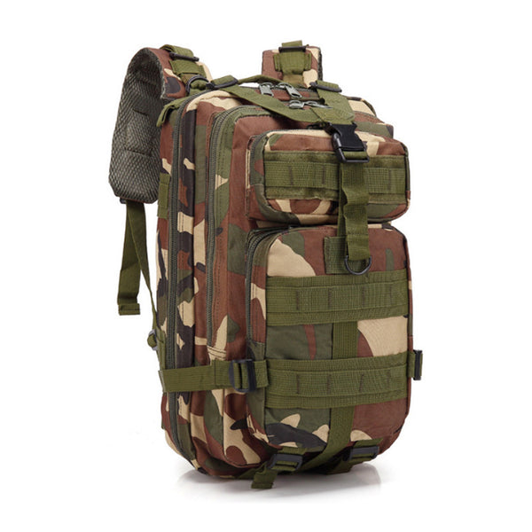 30L Military Backpack Tactical Hiking Camping Rucksack for Outdoor Trekk Travel Green