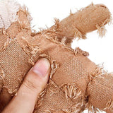 Squeaky Bear Toy for Dogs Indestructible Robust Chew Toys Stuffed Plush Dog Toy Khaki