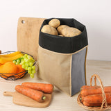 3PCS Light Shielding Vegetable Storage Bag Breathable for Onion Potato