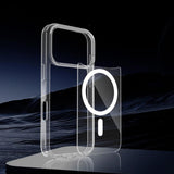 Magnetized MagSafe Phone Case – Shockproof Matte Protective Cover for iPhone 17 Pro Max and 17 Air Transparent
