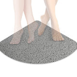PVC Shower Mat Non-Slip Bath Mat Quick Drying Loofah Style Bathmat Style 2