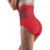 High Waist Shapewear Shorts for Women Seamless Tummy Control Underwear Red