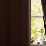 2PCS Blackout Curtains with Black Liner for Bedroom Living Room Pink