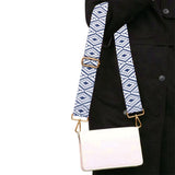 Replacement Handbag Strap Adjustable for Crossbody and Tote Bags Blue