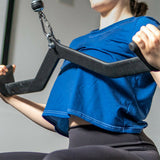 Cable Pulley Attachment Series Gym LAT Pull-Down Bar V-Grip Handle Accessory Large