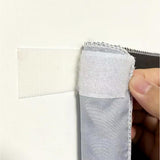 Christmas Door Cover Background Cloth Porch Backdrop Banner for Home Holiday Party Decoration Style 4