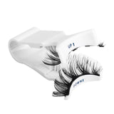 Pair of Reusable Clip-On Natural Look Eyelashes Glue-Free Fake Lashes Style 2