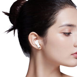 Wireless Bluetooth Earphones with Heart-Shaped Case White