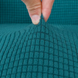 2PCS Universal Chair Arm Protector Covers for Furniture Peacock Blue