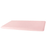 Soft Cooling Memory Foam Pillow Ultra Thin for Travel Home Office Light Pink