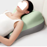 Ergonomic Memory Foam Reading Pillow for Bed and Sofa Green