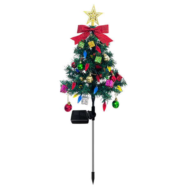 Christmas Tree Outdoor Solar Lights – Waterproof Yard Garden & Lawn Decoration Style 1