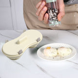 Microwave Egg Cooker Double Layer with Poached Egg Steamer White