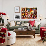 24 Days Advent Calendar 1008Pcs Christmas Puzzle Countdown Calendar Xmas Jigsaw Puzzle Style 2
