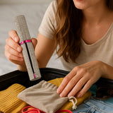 Wireless Hair Straightener and Curler Portable USB Rechargeable Hair Styling Comb Flat Iron for Travel Silver