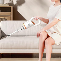 3-in-1 Wireless Handheld Vacuum Cleaner Household Bed Mite Removal Car Vacuum Cleaner White