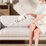 3-in-1 Wireless Handheld Vacuum Cleaner Household Bed Mite Removal Car Vacuum Cleaner White