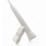 10 Pcs Tennis Racket Grip Tape PU Anti-Slip Overgrip White