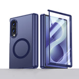 Case for Samsung Galaxy Z Fold8 with Screen Protector Hinge Cover Blue