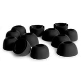 6 Pairs of Replacement Ear Tips Compatible with Samsung Galaxy Buds3 Pro Silicone Earbud Tips with Dust Mesh Black