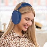 For Apple AirPods Max Headphones Protective Case Silicone Sleeves Full Set Cover Dark Blue