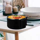 1200ML Large Ramen Bowl Ramen Noodle Bowls Microwavable for College Black