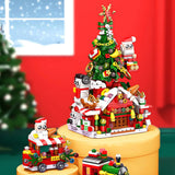 Christmas Tree Ornaments Building Block Set Santa & Nutcracker Xmas Decorations Style 3